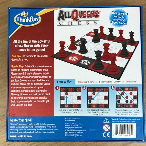 Thinkfun All Queens & Solitaire Chess - Picture 11 of 14